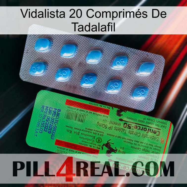 Vidalista 20 Comprimés De Tadalafil new03